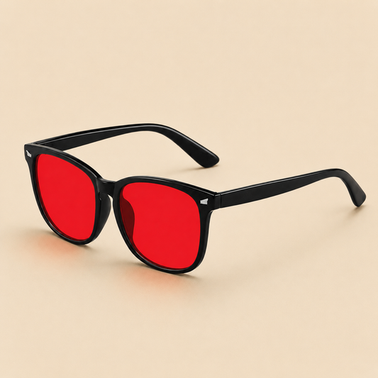 Deep Sleep Red Light Glasses