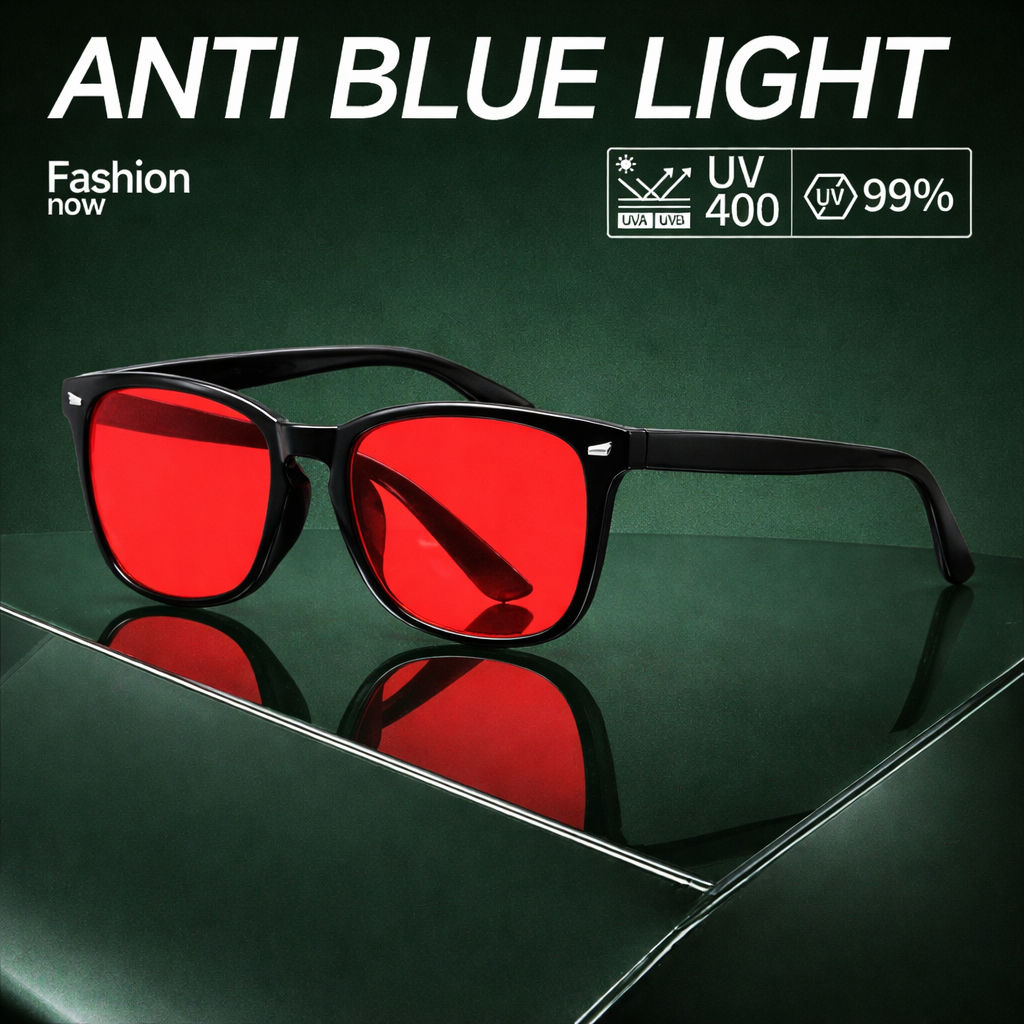 Deep Sleep Red Light Glasses