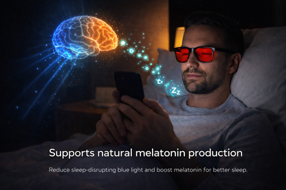 Deep Sleep Red Light Glasses