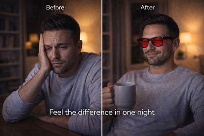 Deep Sleep Red Light Glasses