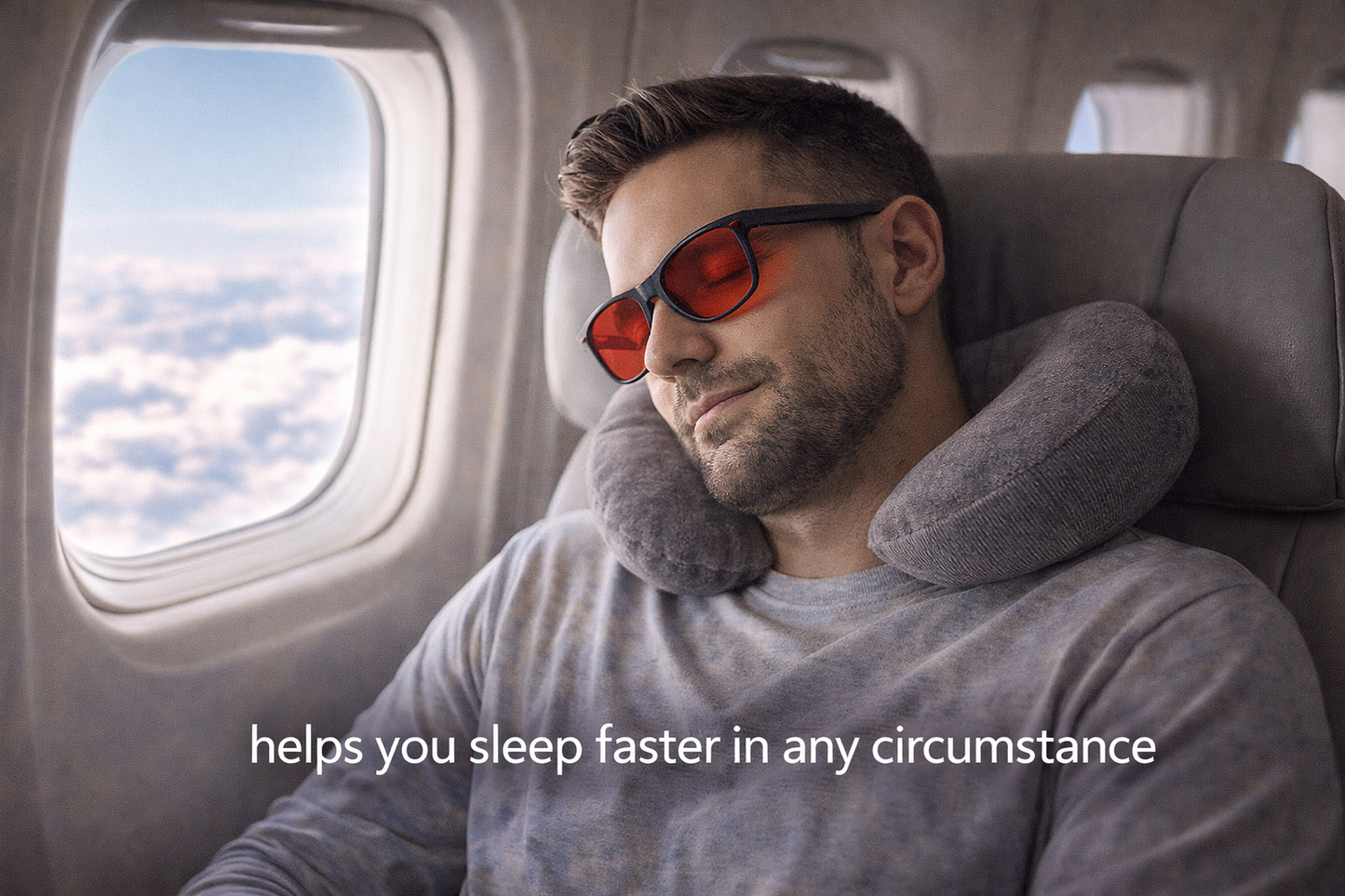Deep Sleep Red Light Glasses