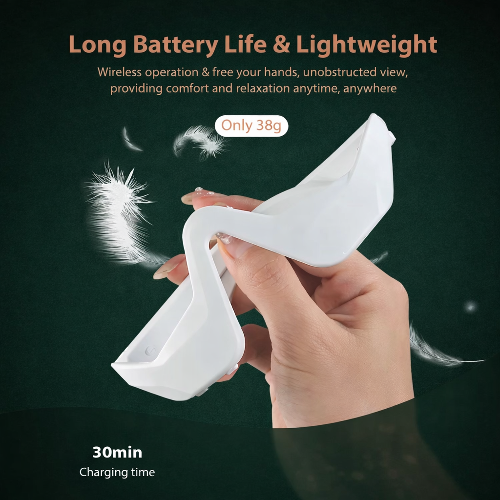 Red Light Eye Massager for Dark Circles and Puffines