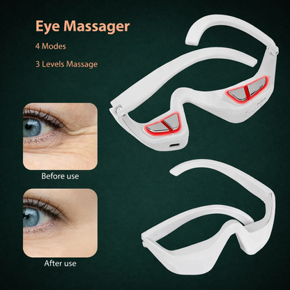 Red Light Eye Massager for Dark Circles and Puffines