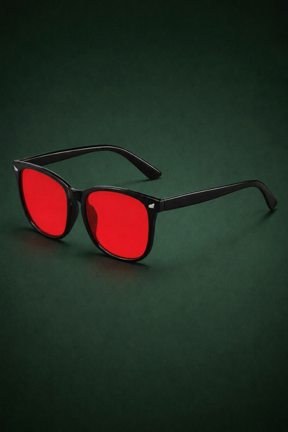 Deep Sleep Red Light Glasses