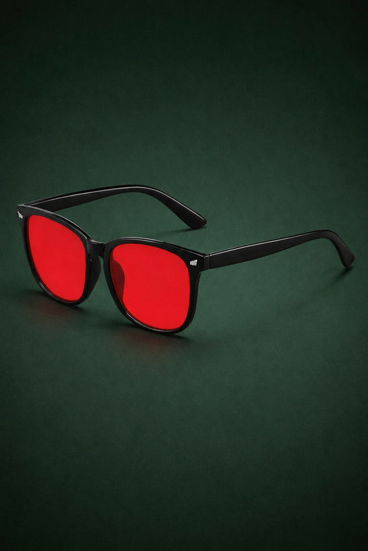 Deep Sleep Red Light Glasses